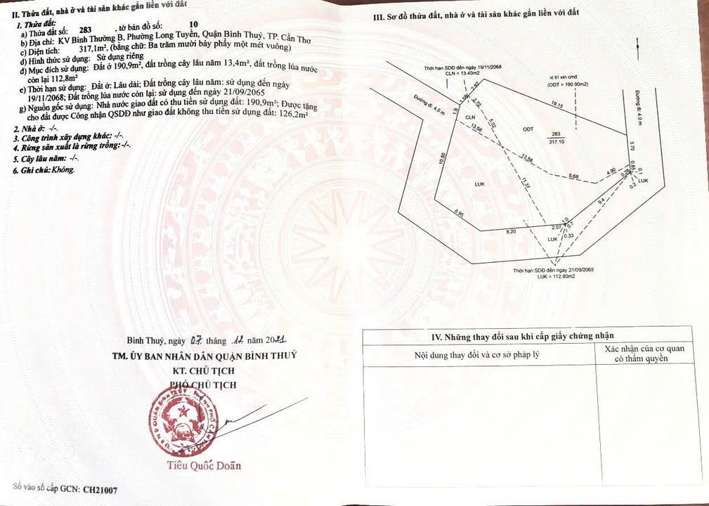 Đất mặt tiền rạch Ngã Bát, Long Tuyền, Cần Thơ 317m² giá 4.121 tỷ - Đầu tư sinh lời ngay!