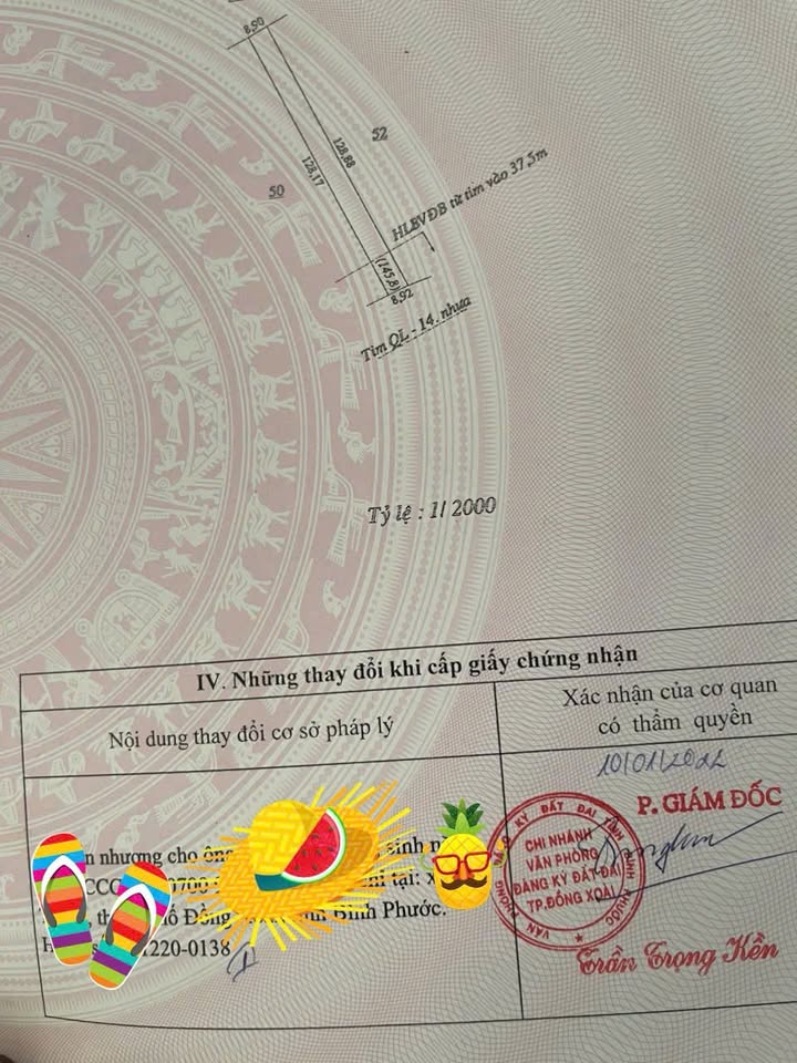 Đất nền khu phố Tân Thành 6, Đồng Xoài, 1157m² - Giá ra nhanh 2.65 tỷ!