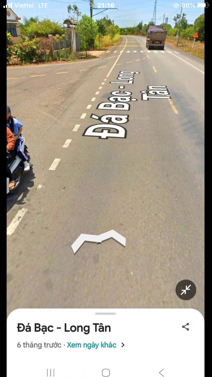 Đất nền Long Tân, Đất Đỏ 210m² giá chỉ 600 triệu - Cơ hội đầu tư hấp dẫn!