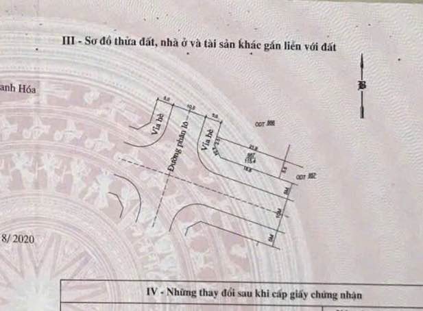 Lô đất mặt tiền QL 45, phường Đông Sơn, Thanh Hóa 115m² giá 2.8 tỷ - Đầu tư sinh lời!