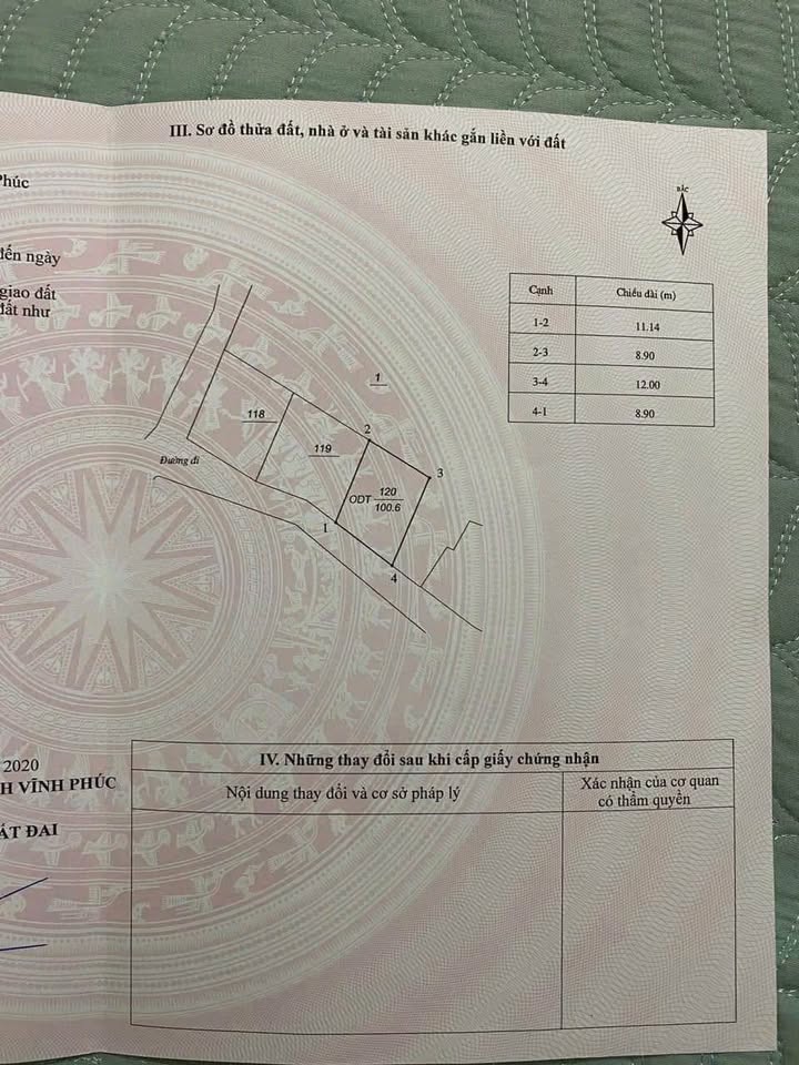 Lô đất Đồng Tâm Vĩnh Yên 100m² giá chỉ 1xxx - Cơ hội đầu tư tuyệt vời!