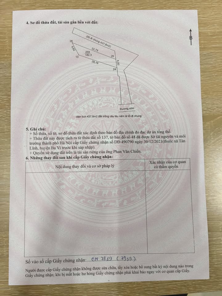 Đất nền thôn Gò Sống, Suối Hai, Ba Vì 190m² giá 900 triệu - Cơ hội sở hữu hiếm có!