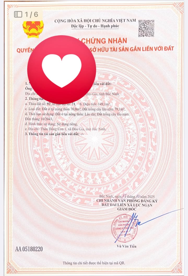 Đất thổ cư Đồng Con 1 - Đèo Gia 149,1m² giá thỏa thuận - Vị trí trung tâm xã