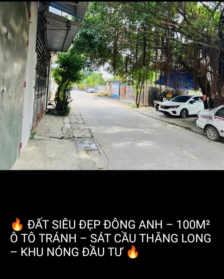 Đất Đông Anh 100m² ô tô tránh - Sổ đỏ chính chủ, đầu tư sinh lời!