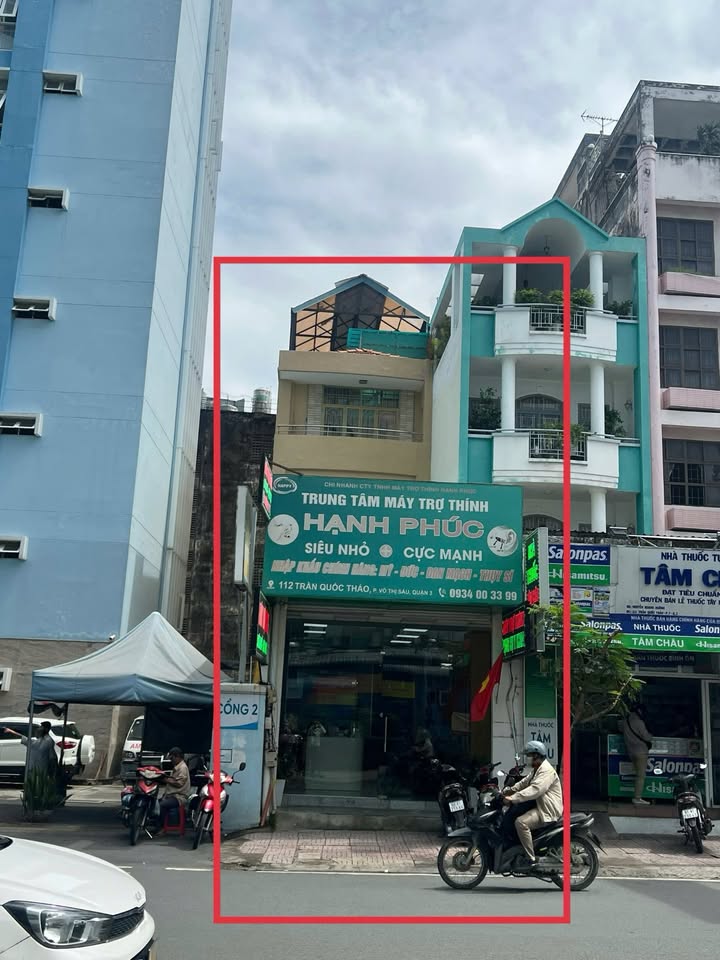 Nhà mặt tiền Trần Quốc Thảo, P.7, Q.3 - Diện tích 150m², cho thuê 70 triệu/tháng