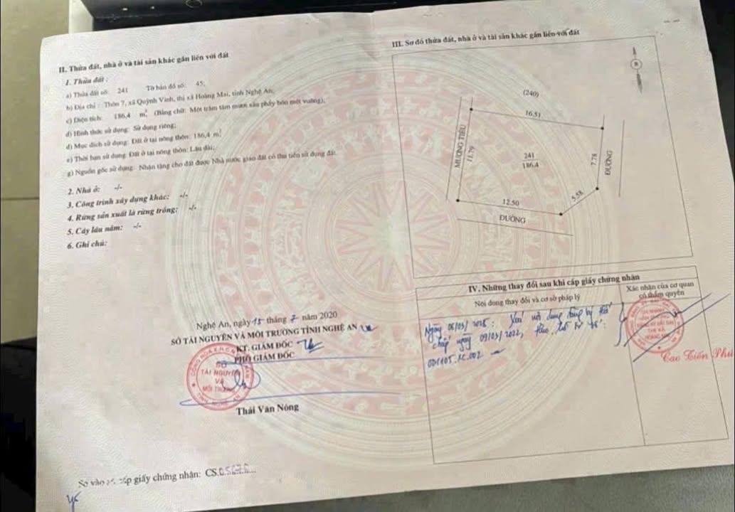 Đất nền Quỳnh Vinh Hoàng Mai 200m² giá 1 tỷ - Cơ hội đầu tư hấp dẫn!