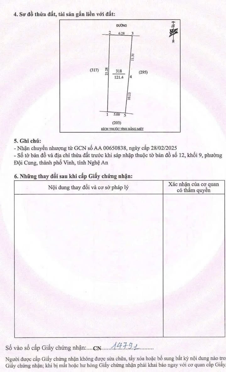 Nhà 3 tầng mới 100% tại phường Thành Vinh, TP Vinh - Vị trí kinh doanh đắc địa chỉ 7.5 tỷ!