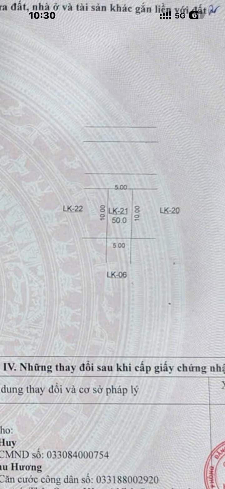 Đất đấu giá Phú Lương, Hà Đông 50m² giá 11 tỷ - Sổ đỏ chính chủ sang tên ngay!