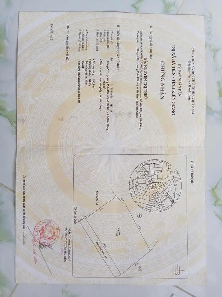 Nhà phố Pháo Đài, Hà Tiên 95m² giá 300 triệu - Thiết kế tiện nghi, chính chủ bán!