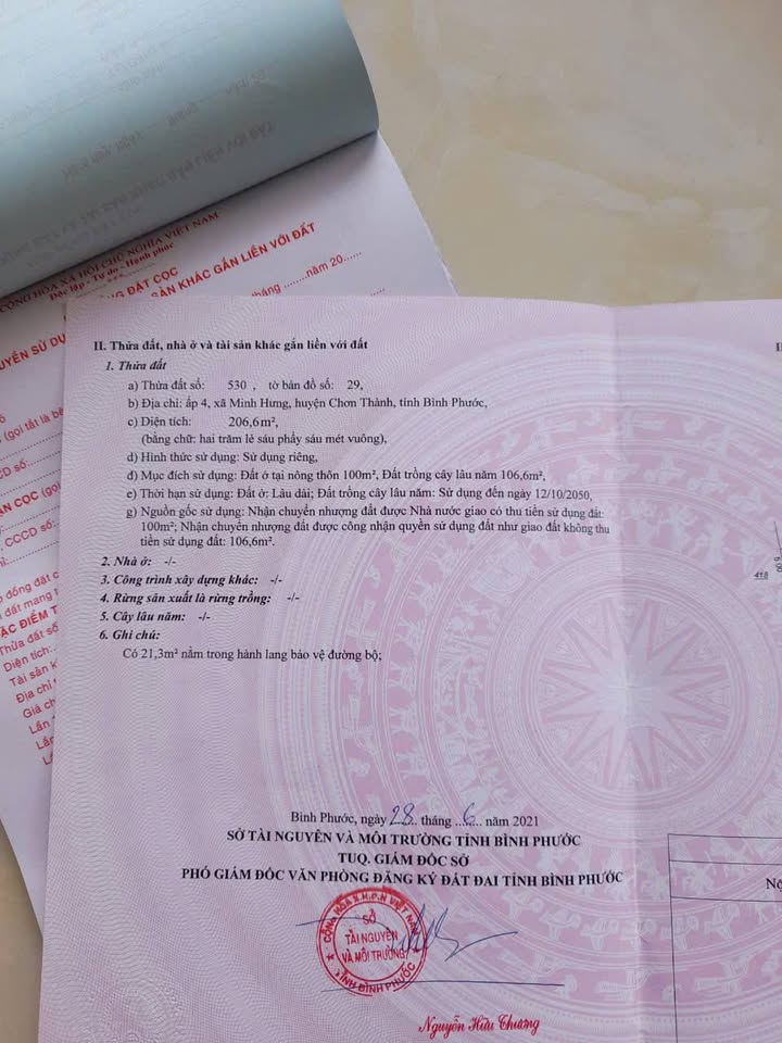 Đất nền 200m² phường Minh Hưng, Bình Phước - Cơ hội đầu tư không thể bỏ qua!