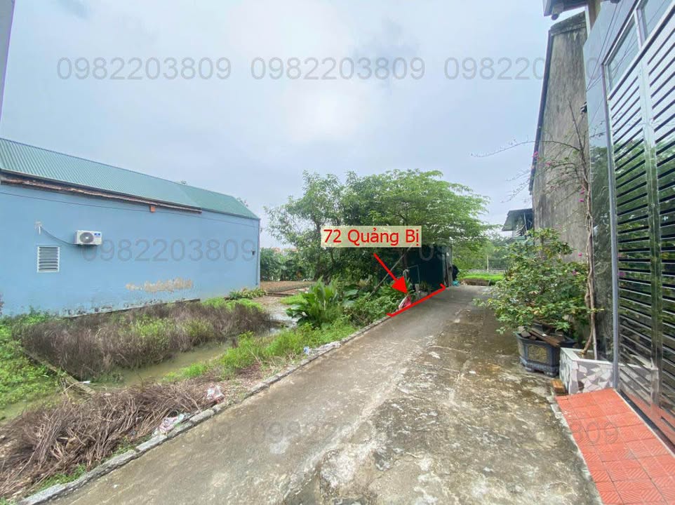 Đất thổ cư 72m² tại Quảng Bị - Chương Mỹ, chỉ 2 tỷ - Cơ hội đầu tư hấp dẫn!