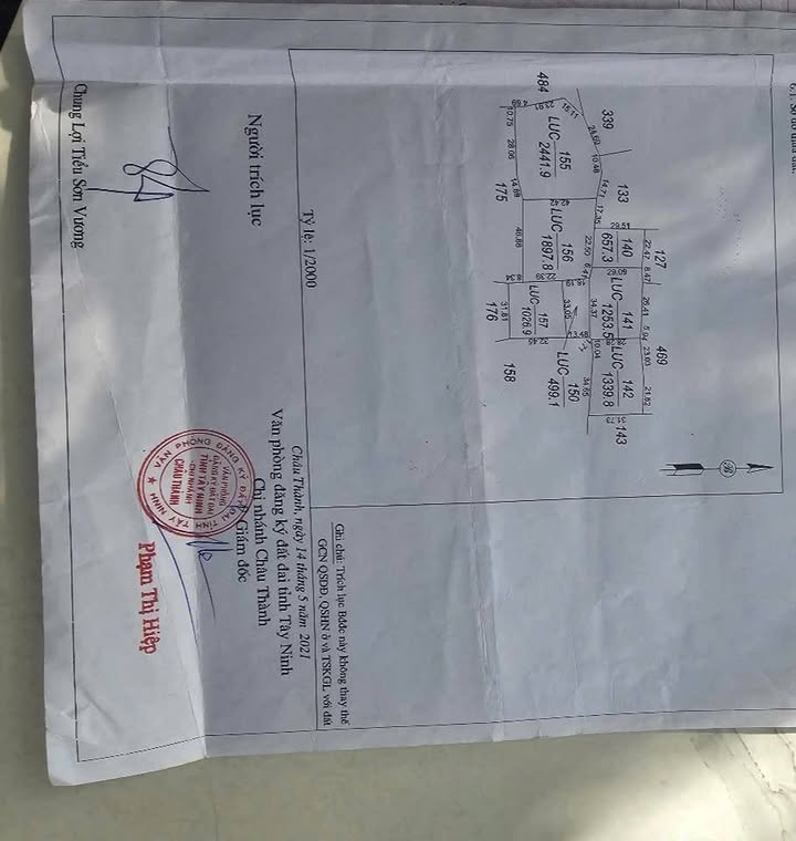 Đất nền Hòa Thạnh, Châu Thành 92.000m² giá 495 triệu - Cần bán gấp!