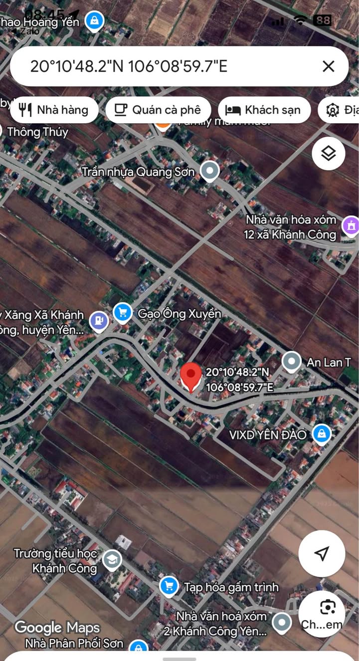 Đất nền xã Khánh Công - Yên Khánh 280m² giá chỉ 1 tỷ - Đầu tư sinh lời ngay!