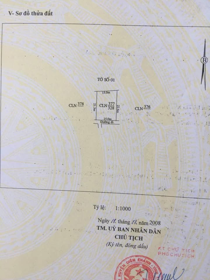 Đất nền Diên Lạc, Diên Khánh 328m² giá 2.624 tỷ - Sổ hồng chính chủ, đầu tư sinh lời!