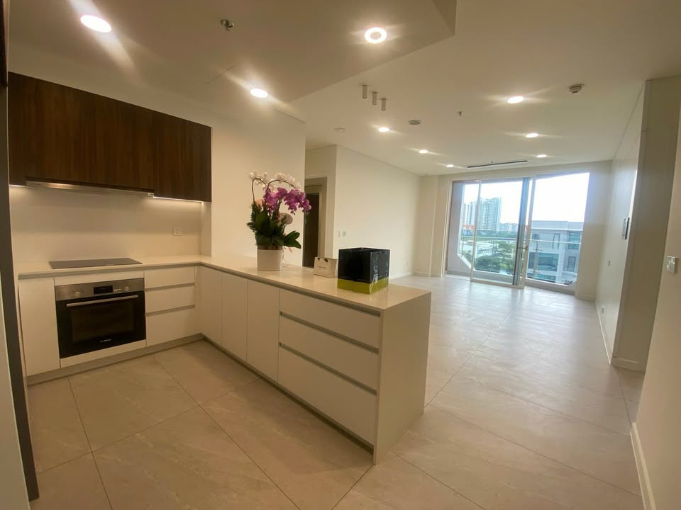 Căn hộ thời thượng Zeit River Thủ Thiêm 126m² giá 26 tỷ - Nội thất cơ bản, view hồ bơi đẹp!