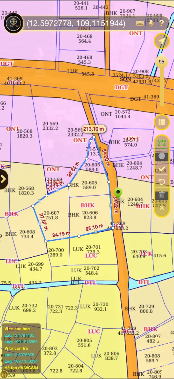 Đất nền 2279m² Thôn 4, Ninh Sơn, Khánh Hòa - Giá chỉ 600 triệu