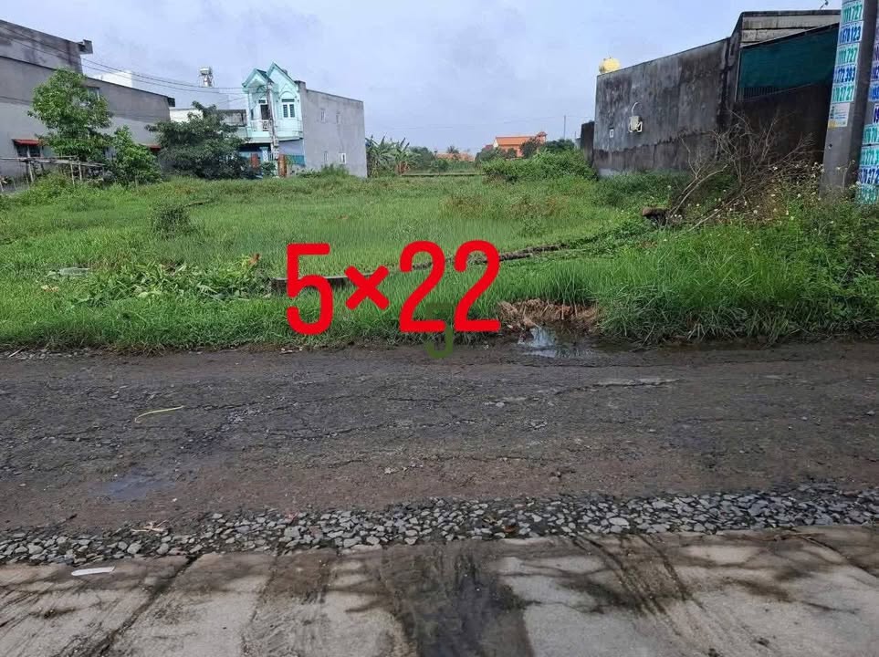 Đất thổ cư 110m² tại Mỹ Hạnh Nam, Đức Hòa chỉ 1.35 tỷ - Cơ hội vàng đầu tư!