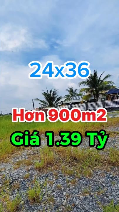 Đất Hòa Khánh Nam Đức Hòa 1000m² giá 1.39 tỷ - Đầu tư sinh lời hấp dẫn!