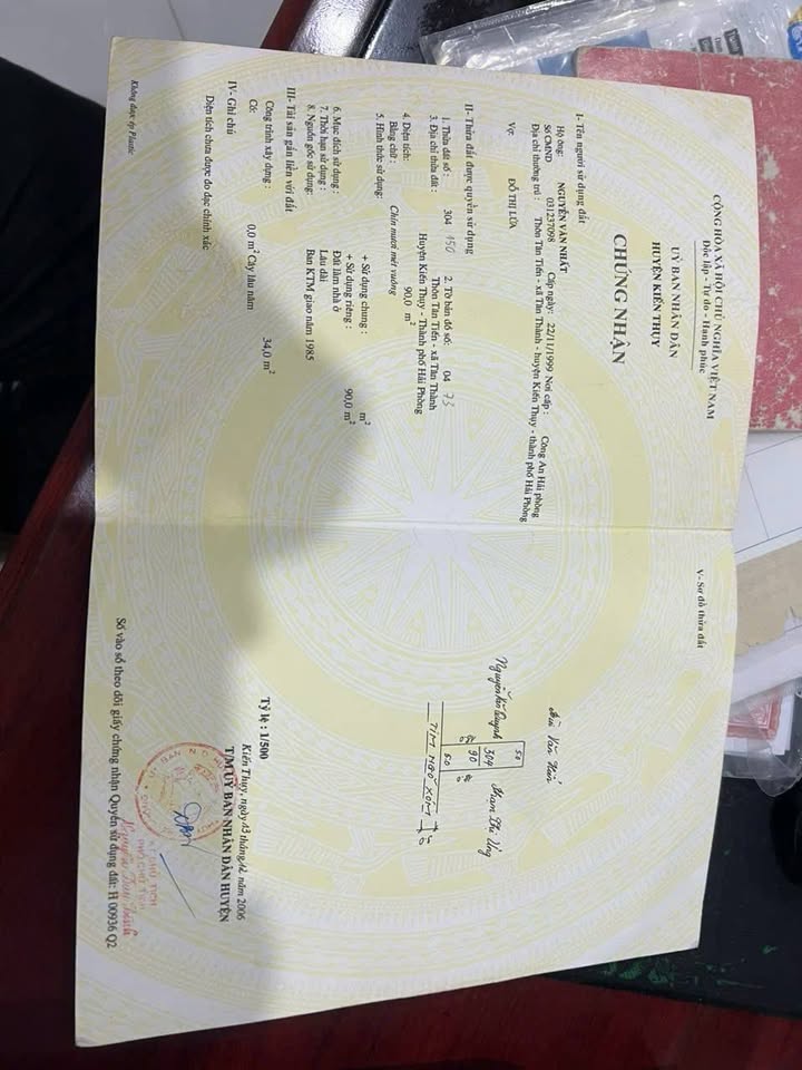 Đất nền Tân Tiến Kiến An Hải Phòng 90m² - Vị trí đắc địa, giá tốt!