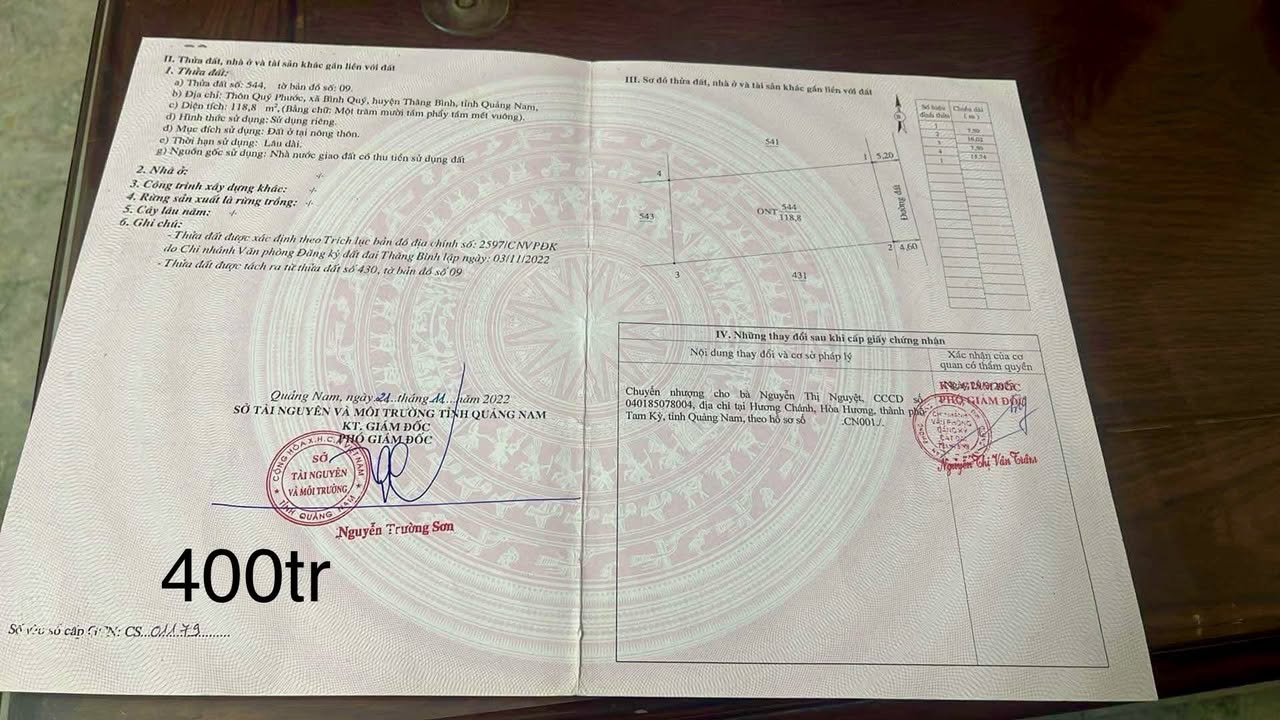 Đất nền Bình Chánh Thăng Bình 108.5m² giá 350 triệu - Đầu tư sinh lời ngay!