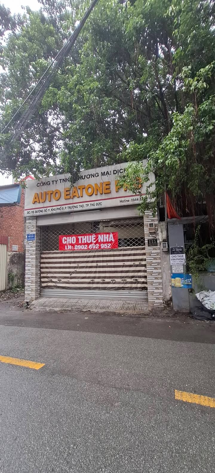 Cho thuê nhà nguyên căn mặt tiền đường 11, phường Trường Thọ, Thủ Đức - Thích hợp cho văn phòng, quán ăn, cafe