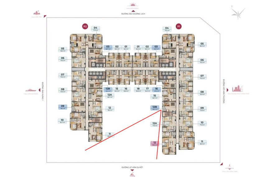 Căn hộ 1 phòng ngủ Peninsula Đà Nẵng 48m² giá 3 tỷ - Đầu tư siêu lợi nhuận!