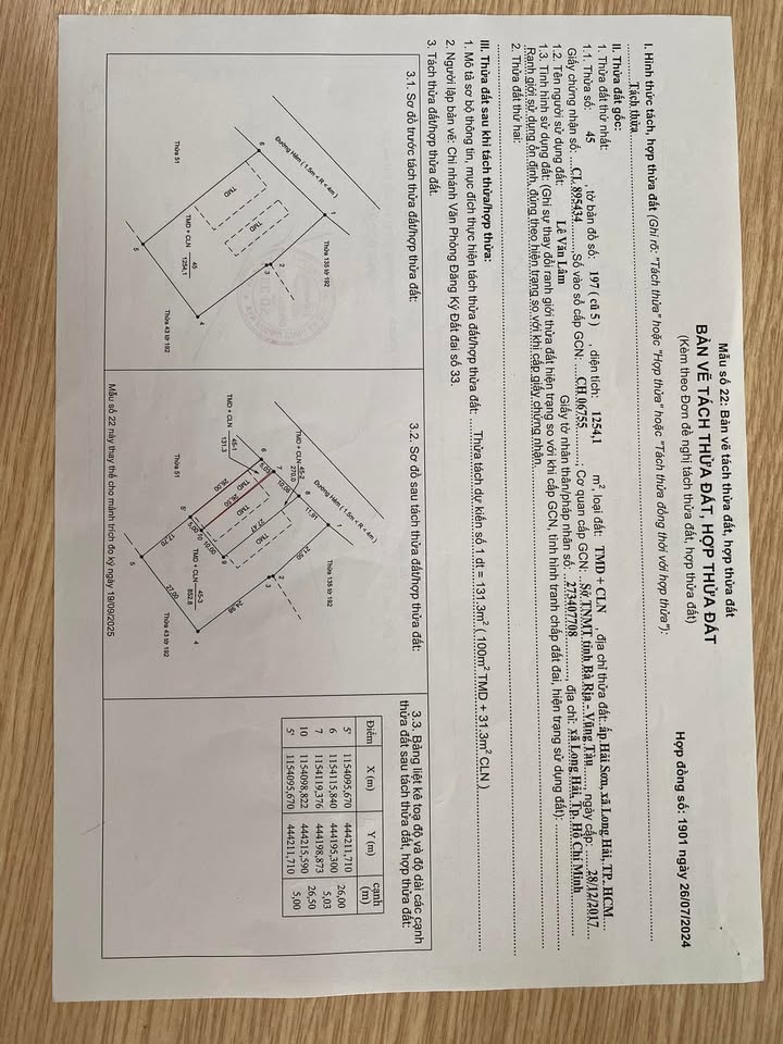 Đất nền xã Long Hải, Phú Mỹ 130m² giá chỉ 870 triệu - Vị trí đẹp, lưng tựa núi