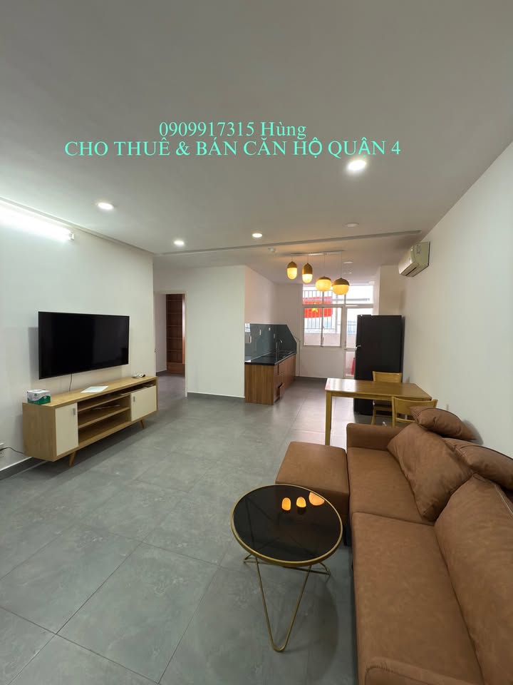 Cho thuê căn hộ chung cư H2 Quận 4 - Diện tích 60m² chỉ từ 8 triệu/tháng!