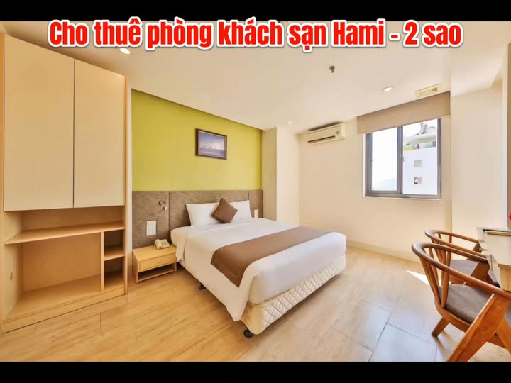 Phòng khách sạn HAMI Nha Trang 2 sao giá chỉ từ 5 triệu - Gần biển, thoáng mát!