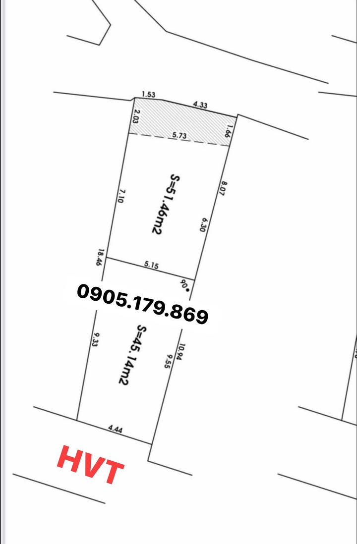 Đất nền mặt tiền đường Hoàng Văn Thụ, Quy Nhơn 51m² giá 2 tỷ - Cơ hội đầu tư hiếm có!
