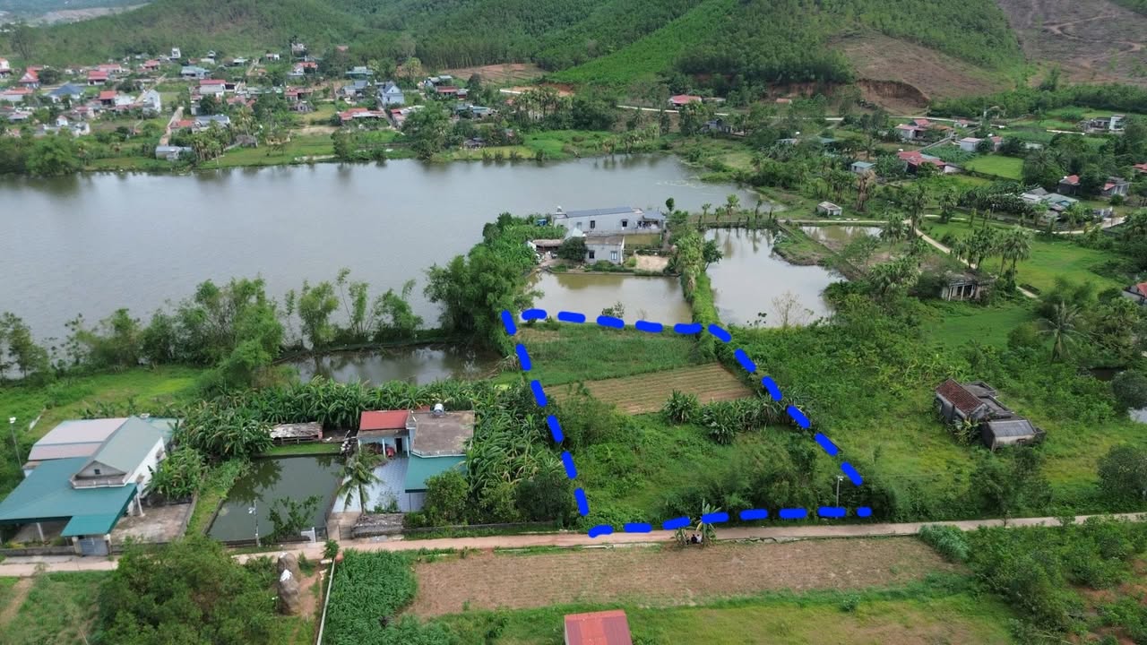 Đất nghỉ dưỡng view Hồ Sơn Thành, xã Công Chính, Thanh Hóa 2096m² - Sổ hồng riêng, công chứng ngay!