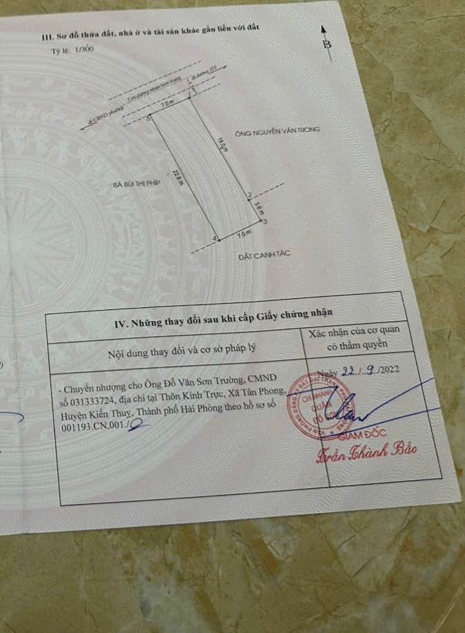 Đất nền Hợp Đức Đồ Sơn 158m² giá 6.32 tỷ - Cơ hội đầu tư hiếm có!