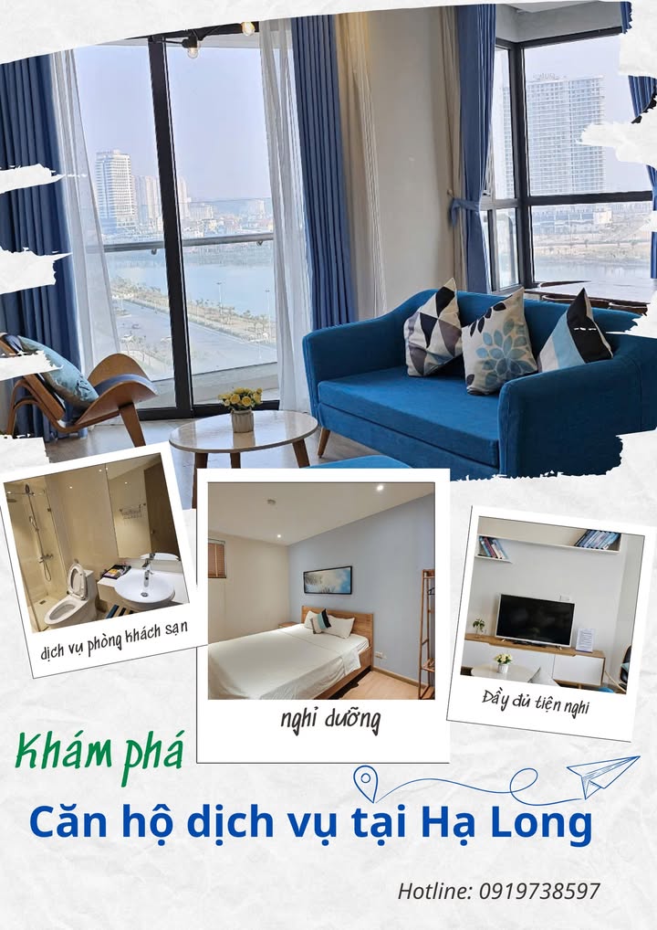 Căn hộ Luxcity Cẩm Phả 2PN chỉ 1.2 triệu/tháng - Tiện nghi đầy đủ, sang trọng!