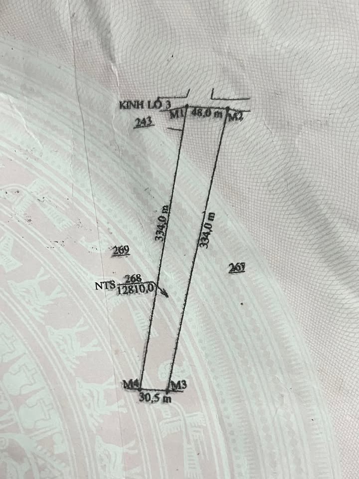 Đất nông nghiệp tại Kinh Lô 3, Đầm Dơi, Cà Mau 12.810m² giá 900 triệu - Cơ hội đầu tư sinh lời!