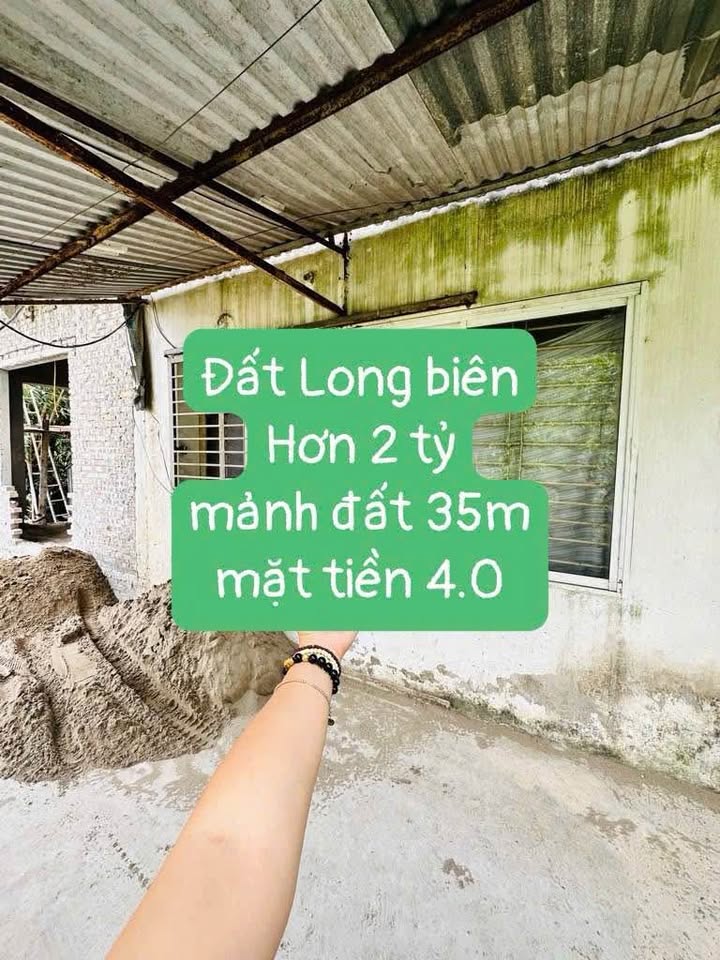 Đất nền 35m² Bắc Cầu, Ngọc Thụy giá 2 tỷ - Gió sông Hồng mát lành!