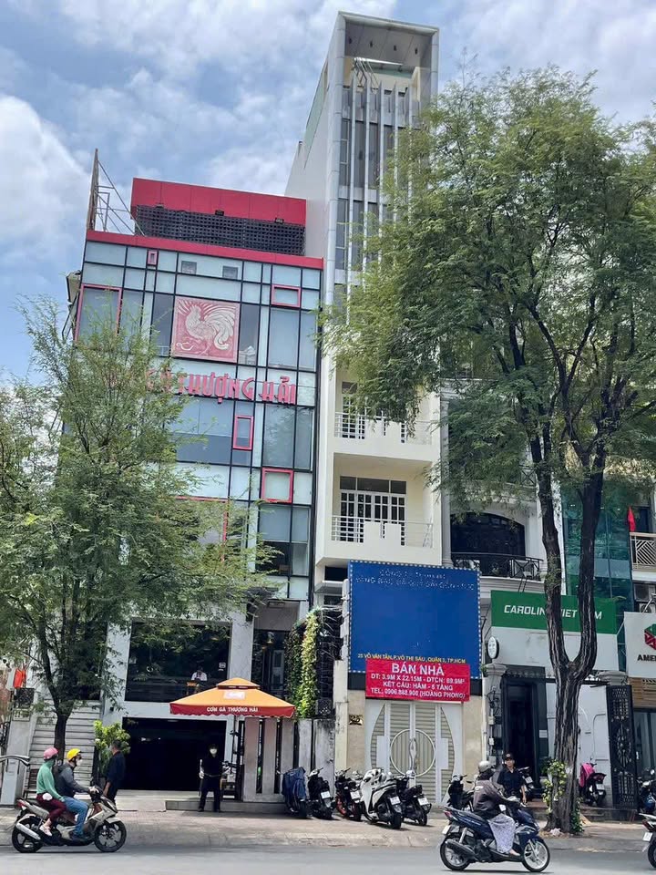 Bán gấp FrontHouse 25 Võ Văn Tần, Quận 3 - Diện tích 89m², giá chỉ 36 tỷ!