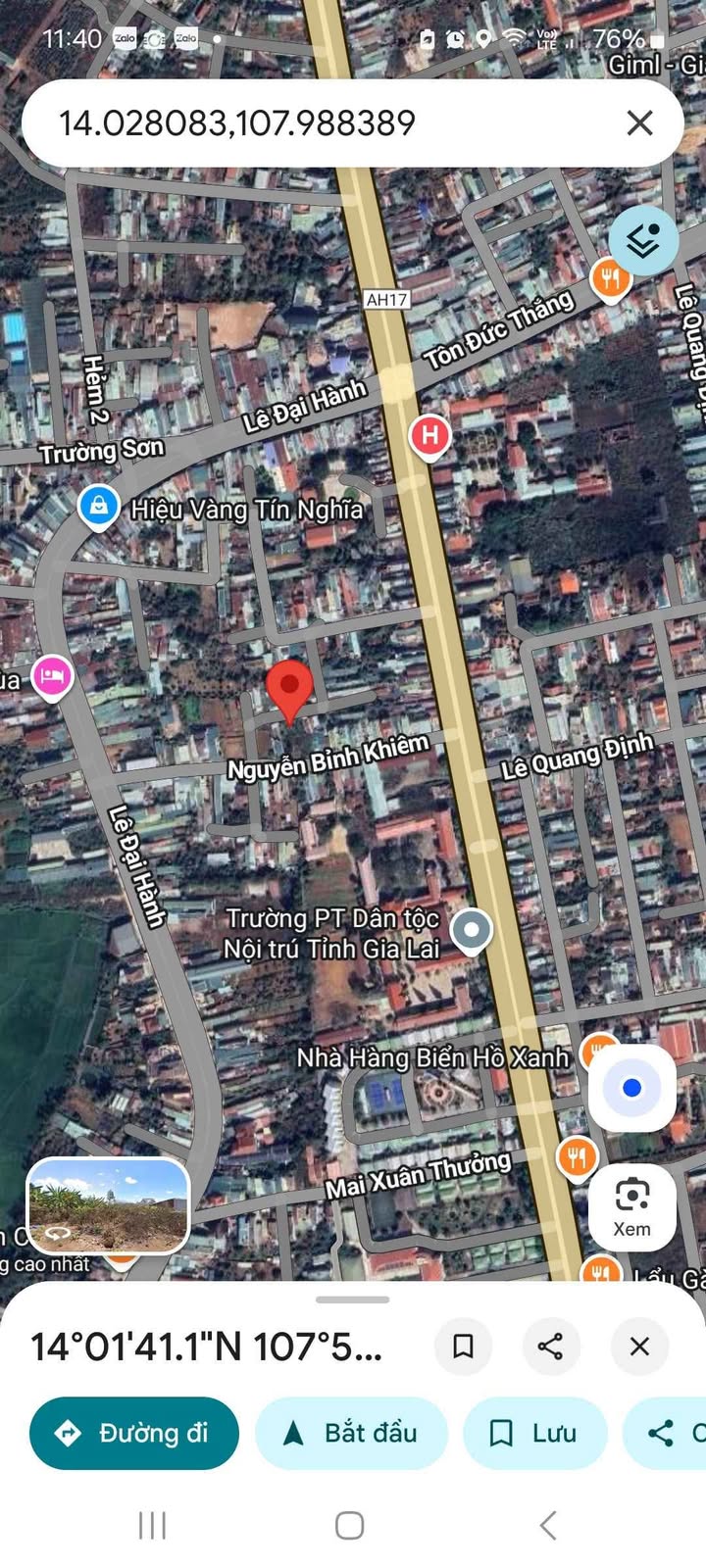 Đất nền Hẻm Nguyễn Bỉnh Khiêm, Phường Thống Nhất, 148.5m² chỉ 1.3 tỷ - Sổ đỏ chính chủ