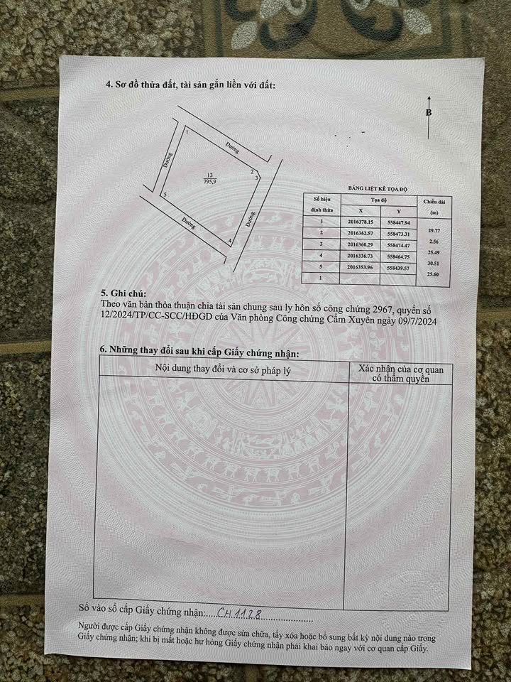 Đất thổ cư Cẩm Thịnh 800m² giá 2 tỷ - Đầu tư sinh lời ngay!