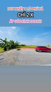 Đất nền Phú Xá 120m² giá 2 tỷ - Đầu tư sinh lời hấp dẫn!