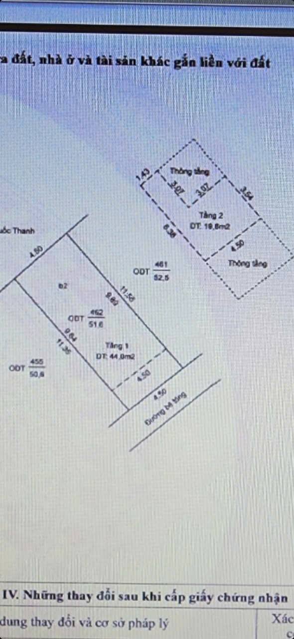 Nhà 2 tầng Hẻm 8 Kỳ, Mỹ Phước 51m² giá 1.75 tỷ - Sẵn sàng vào ở!
