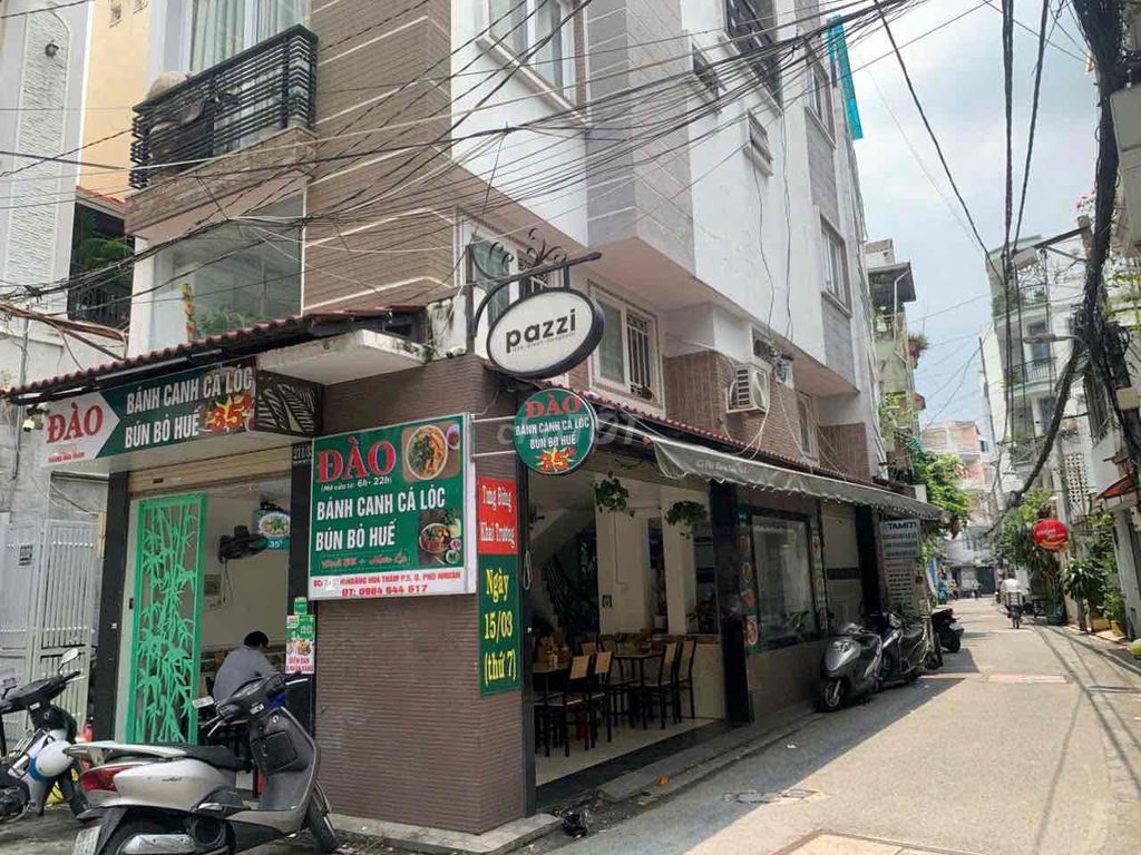 Mặt Bằng Góc 2 Mặt Tiền Hẻm Hoàng Hoa Thám, Phú Nhuận 64m² - Giá Thuê 12 Triệu, Phù Hợp Kinh Doanh!