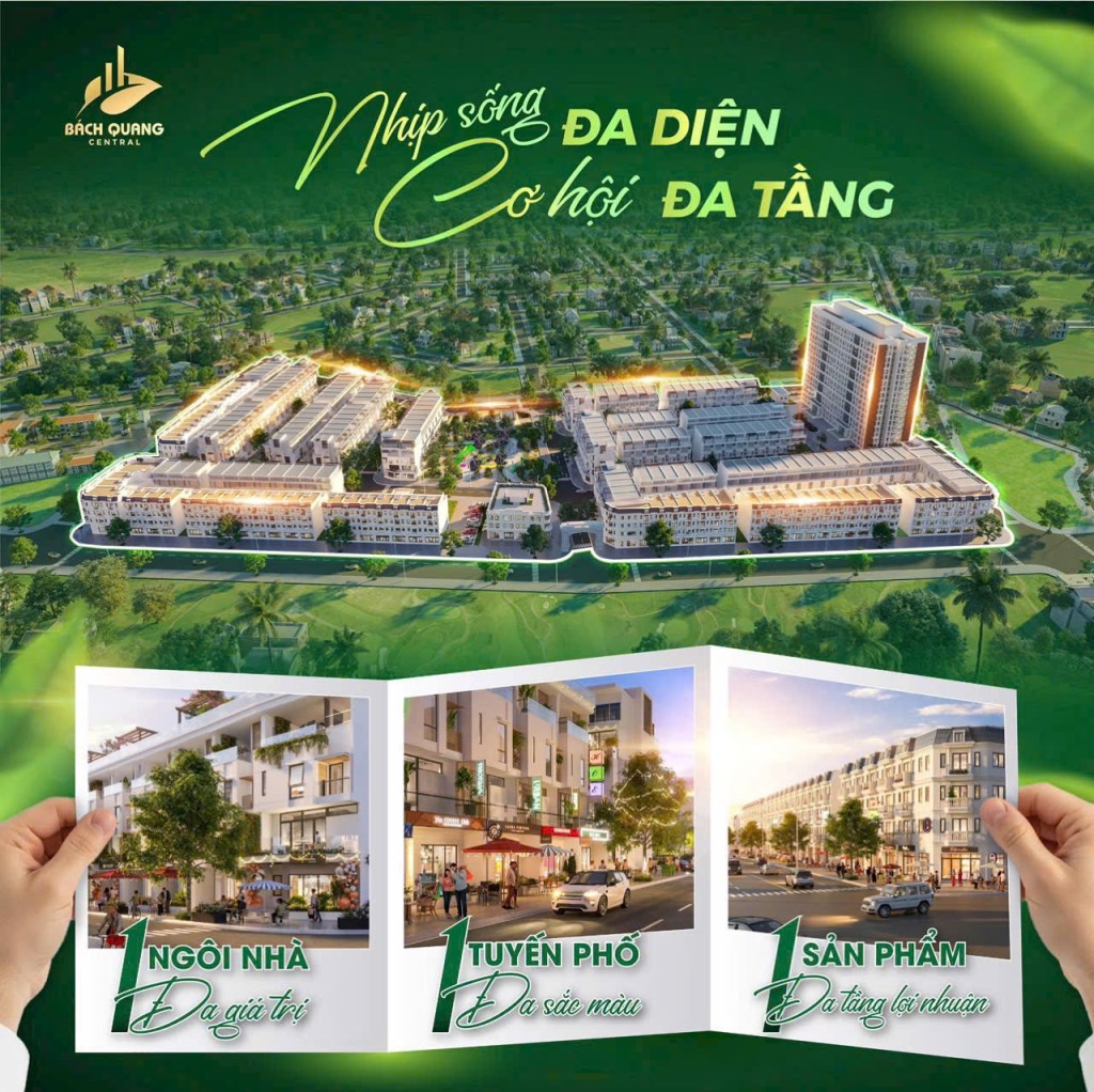 Đất nền Bách Quang Central Sông Công 99m² giá 2 tỷ - Cơ hội đầu tư sinh lời lớn!