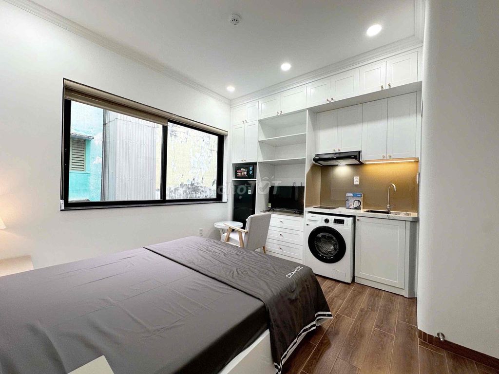 Căn hộ 30m² đường Bà Huyện Thanh Quan quận 3 giá 7.9 triệu - Thiết kế hiện đại, giờ giấc tự do!