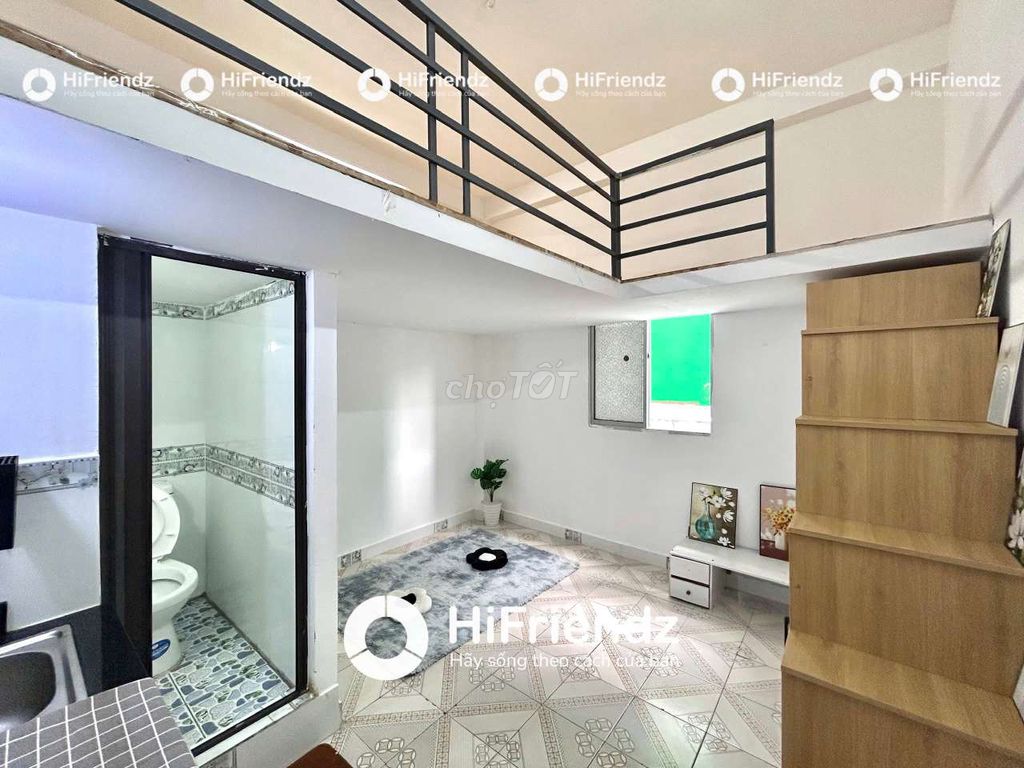 Phòng cho thuê Võ Văn Kiệt 25m² giá 3.8 triệu - An ninh 24/7, tự do giờ giấc!