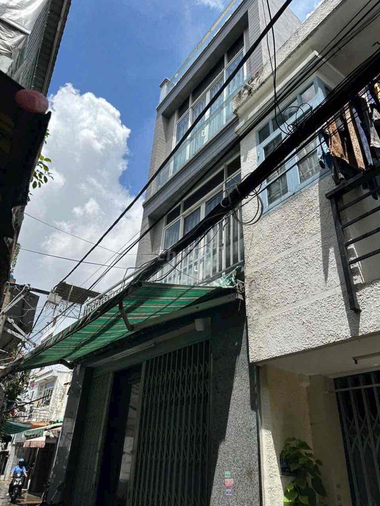 Nhà bán 4 tầng Âu Dương Lân P3, Q8 - Giá 5.5 tỷ, gần cầu Chữ Y!