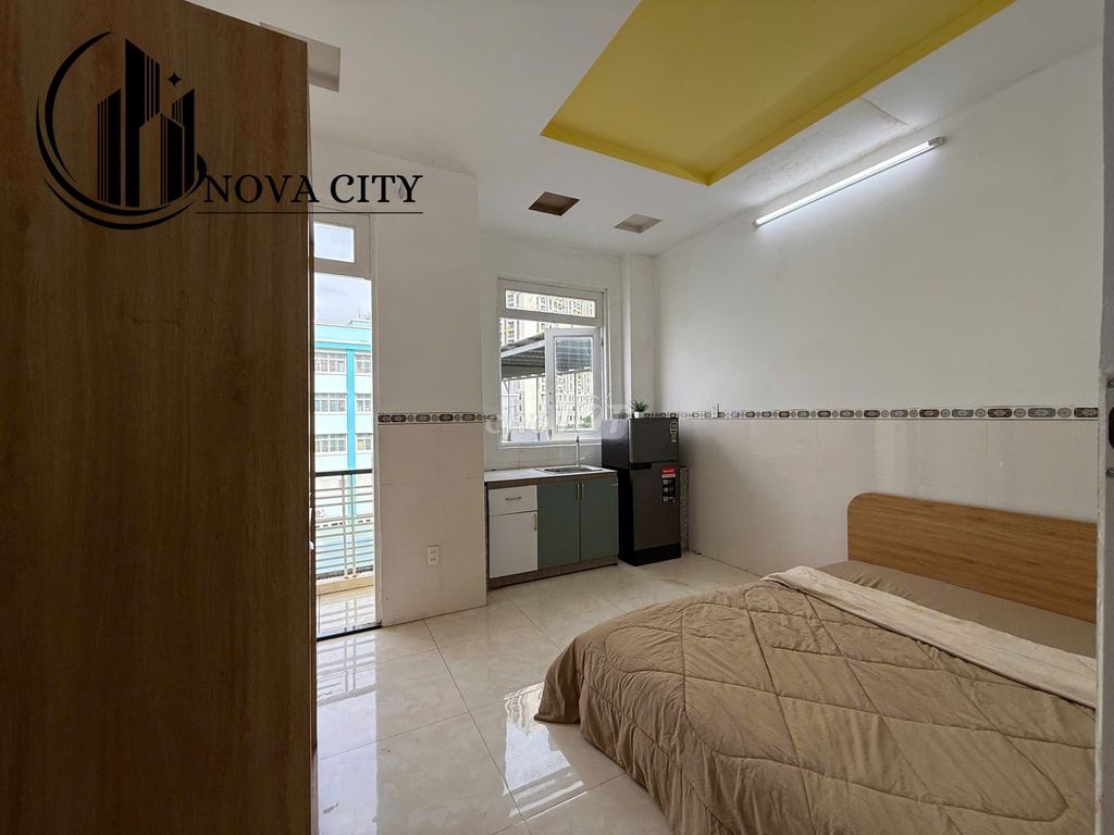 Phòng cho thuê Quận 8 35m² giá 5 triệu - Full nội thất, ban công thoáng mát!