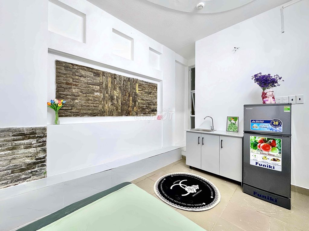 Căn hộ dịch vụ Đường Vũ Tùng 18m² giá 4.3 triệu - Ngay chợ Bà Chiểu, tiện lợi đi lại!