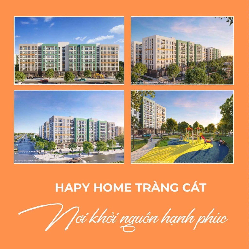 Căn hộ Vinhomes Happy Home Tràng Cát 33m² giá chỉ 750 triệu - Không thể bỏ lỡ!