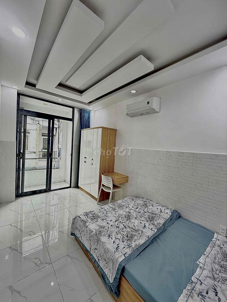 Căn hộ 1PN Bancol mới xây 36m² giá 6.3 triệu - Gần chợ Bà Chiểu!