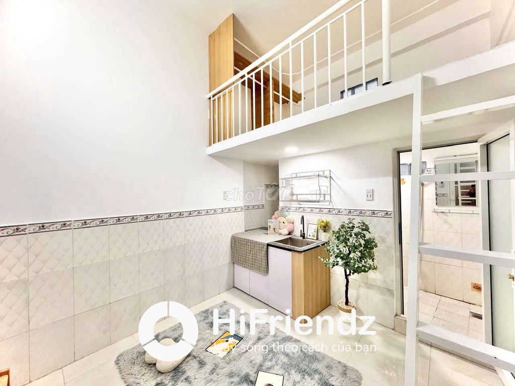 Chính chủ cho thuê CHDV Duplex gác cao 25m² tại Trần Tấn, Tân Phú - Giá chỉ 3.5 triệu